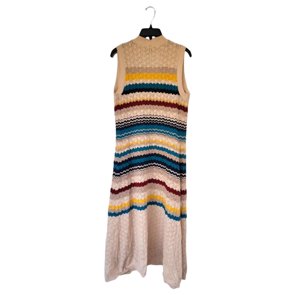 STETSON Knit Duster Vest, Cream color, Size M - Picture 2 of 5